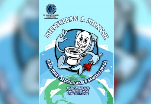 Peran Produk Kebersihan Milkyclean untuk Hari Toilet Sedunia 2025