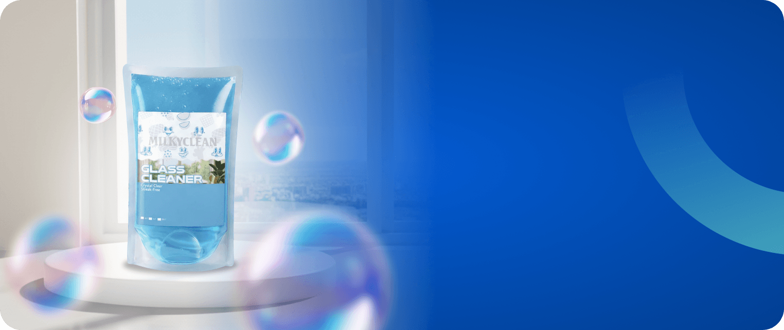 MilkyClean Glass Cleaner