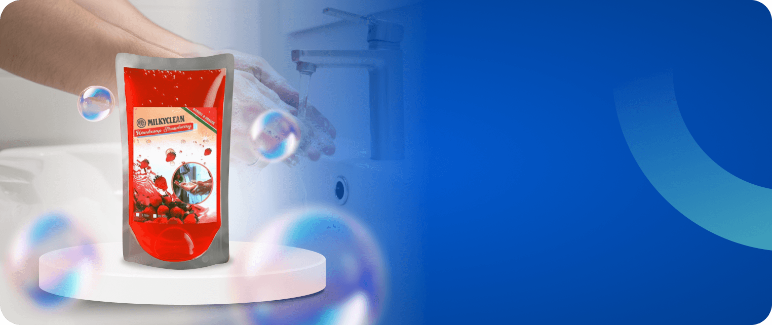 MilkyClean Handwash Strawberry