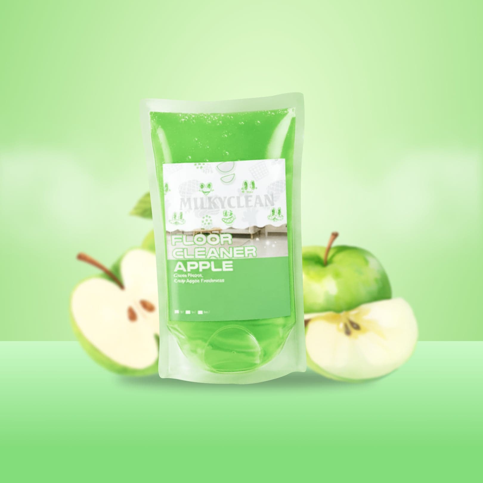 MILKYCLEAN FLOOR CLEANER APPLE