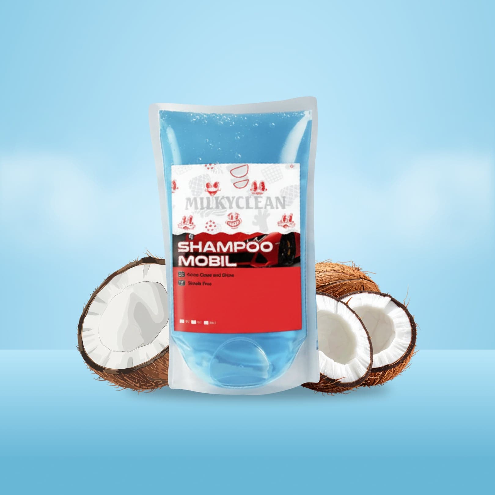 MILKYCLEAN CAR SHAMPOO